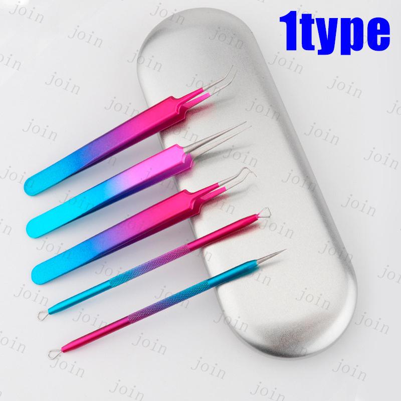 5本セット ニキビ取り 日本国内当日発送 ニキビ針 にきび針 黒ずみ取り 毛穴ケア 専用キット 角栓プッシャー 角栓 取り 圧出 除去 抗菌 #br76 |  | 02