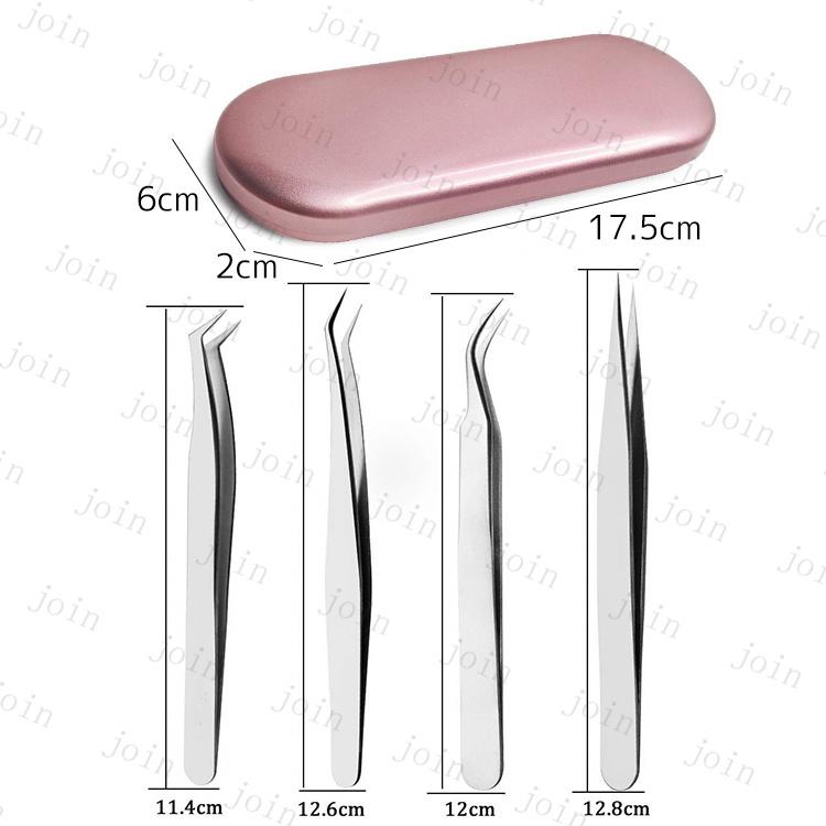 まつげエクステ専用ツイーザー 日本国内当日発送 4本セット ピンセット