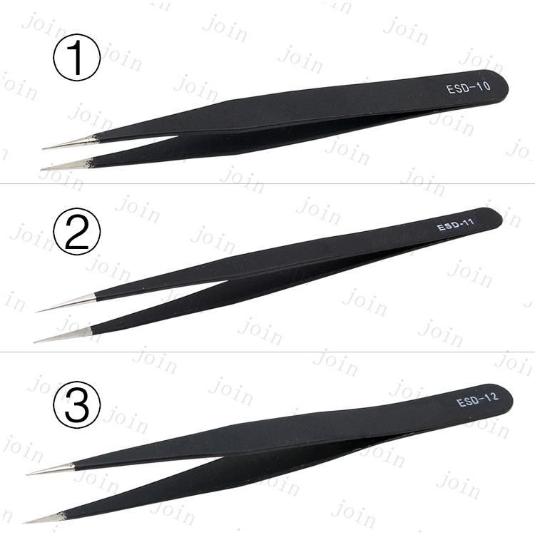 精密ピンセット 日本国内当日発送 6本セット 極細ピンセット ネイルアート デコ ストレートタイプ アクセサリー工具ツール ワシ口タイプ マツエク#br97 |  | 04