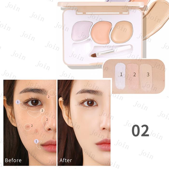 ファンデーション (CS107#) 日本国内当日発送 3color set 3type ファンデ 崩れにくい カバー力 化粧下地 韓国コスメ シミカバー マット肌 ベースメイク 化粧品 |  | 08