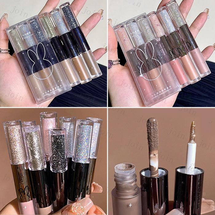 アイシャドウ リキッド (cs177#) 当日発送 2type 3点set 2way キラキラ