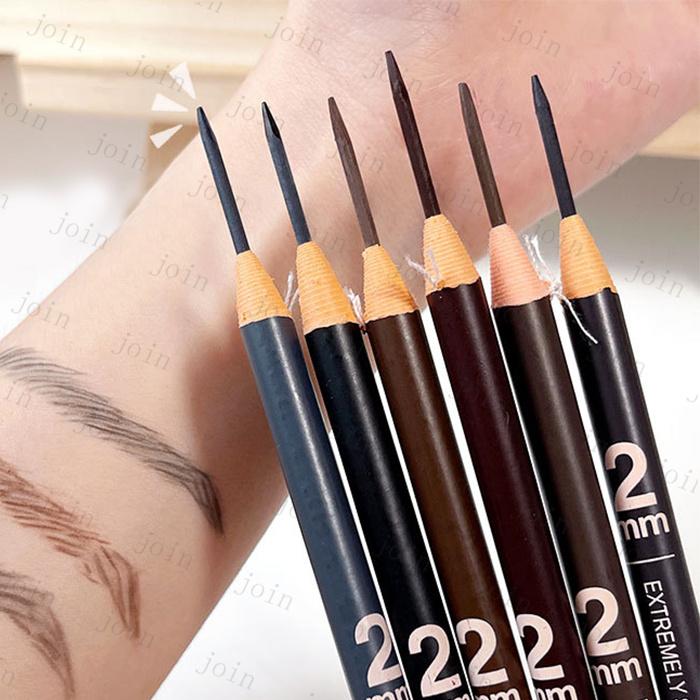 アイブローペンシル 6type アイブロウ ペンシル カラーペンシル ブラシ付き まつげ ティント 眉ティント 日本国内 当日発送 眉毛 アイブロウ ブラシ #CS180 |  | 22