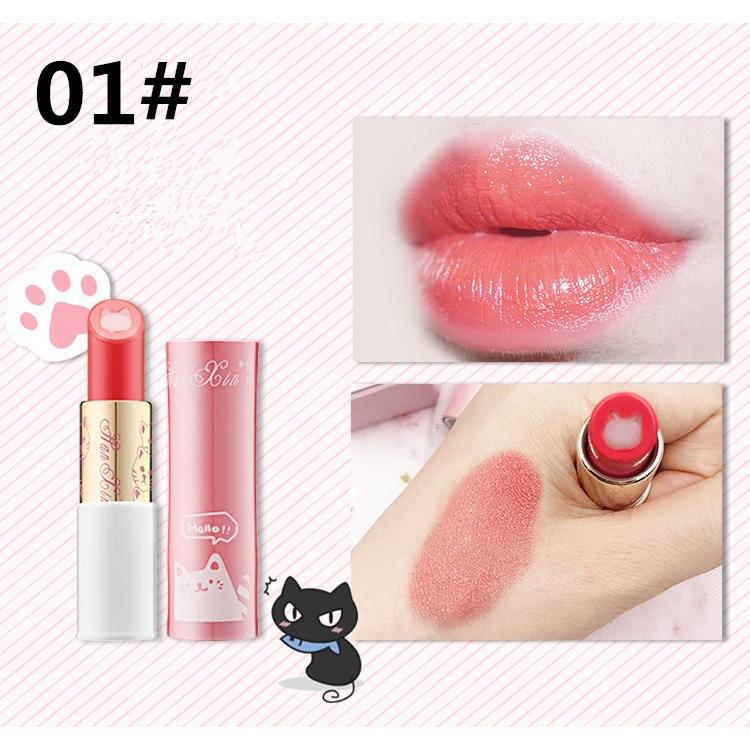 Cs221 日本国内当日発送 可愛い猫タイプ ダブル色アップ 韓国 リップスティック 送料無料 口紅 Lip Tint ティント 化粧品 かわいい プレゼントコスメ Cs221 ジョインショップ 通販 Yahoo ショッピング