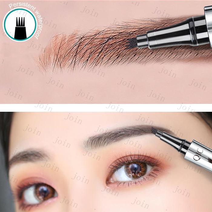 アイブロウ 日本国内 送料無料 初心者 描きやすい 眉メイク リキッド 眉毛 ペンシル フォーク型 アイブロウ 4d液体人気 コスメ #cs273 |  | 08