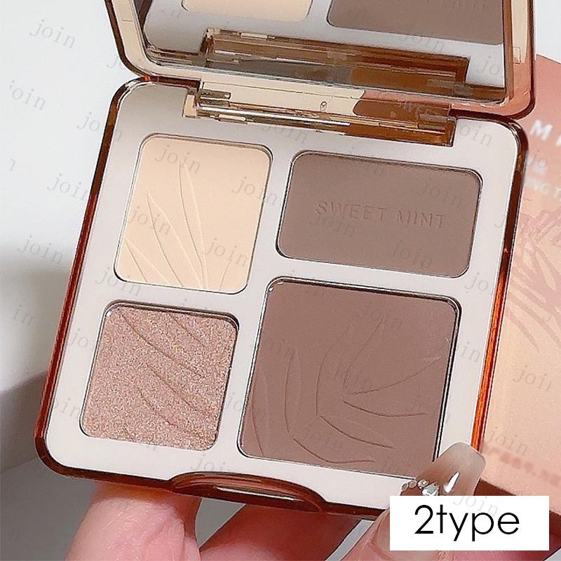 cs345# スリムクリエイト パウダー 当日発送 4color set 2type フェイスカラー 韓国コスメ ハイライト 化粧品 シェーディング チークカラー メイクアップ |  | 02