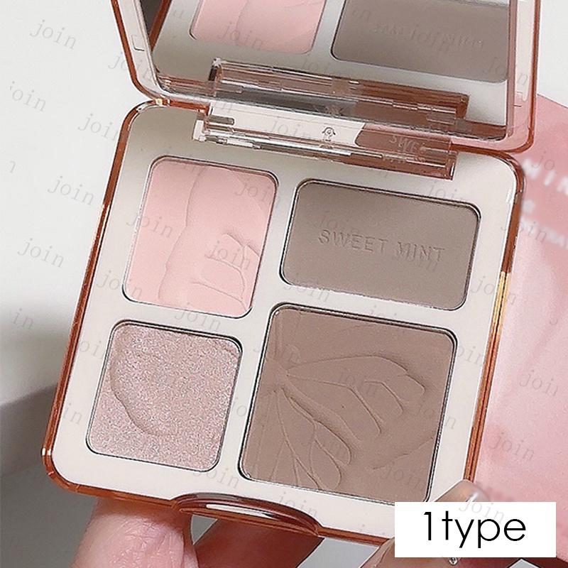 cs345# スリムクリエイト パウダー 当日発送 4color set 2type フェイスカラー 韓国コスメ ハイライト 化粧品 シェーディング チークカラー メイクアップ |  | 04