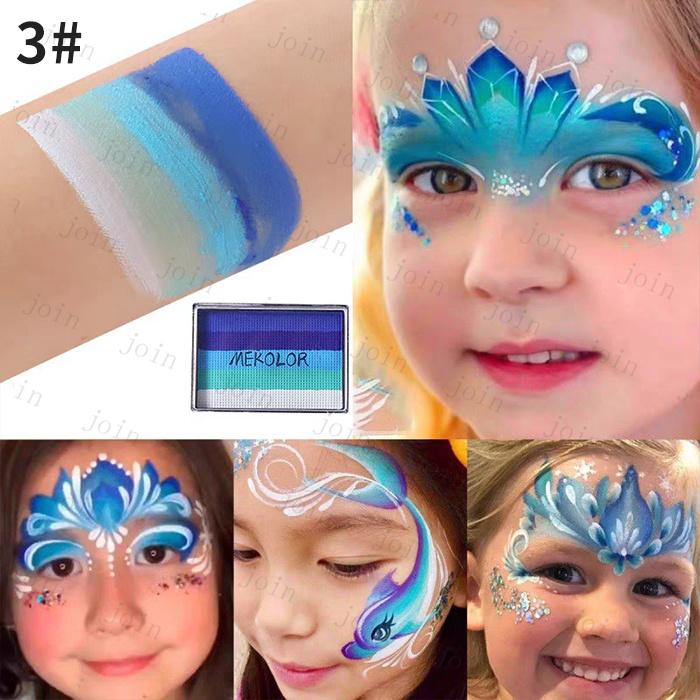 フェイスペイント (#cs355) 6色 ボディペイント 顔ペイント 安全 無毒 簡単水洗 クリスマス 仮装 コスプレ ハロウィン ベリーペイント 小道具 スポーツ応援 |  | 10