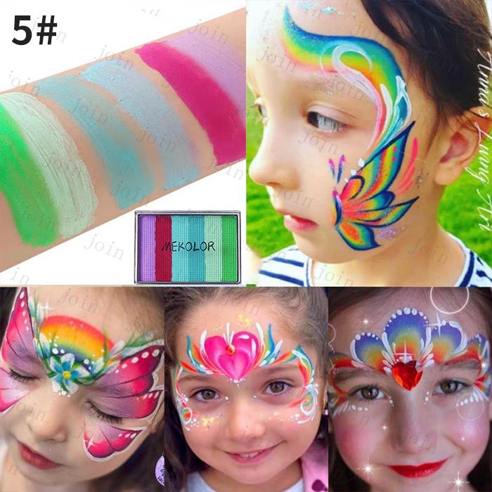 フェイスペイント (#cs355) 6色 ボディペイント 顔ペイント 安全 無毒 簡単水洗 クリスマス 仮装 コスプレ ハロウィン ベリーペイント 小道具 スポーツ応援 |  | 12