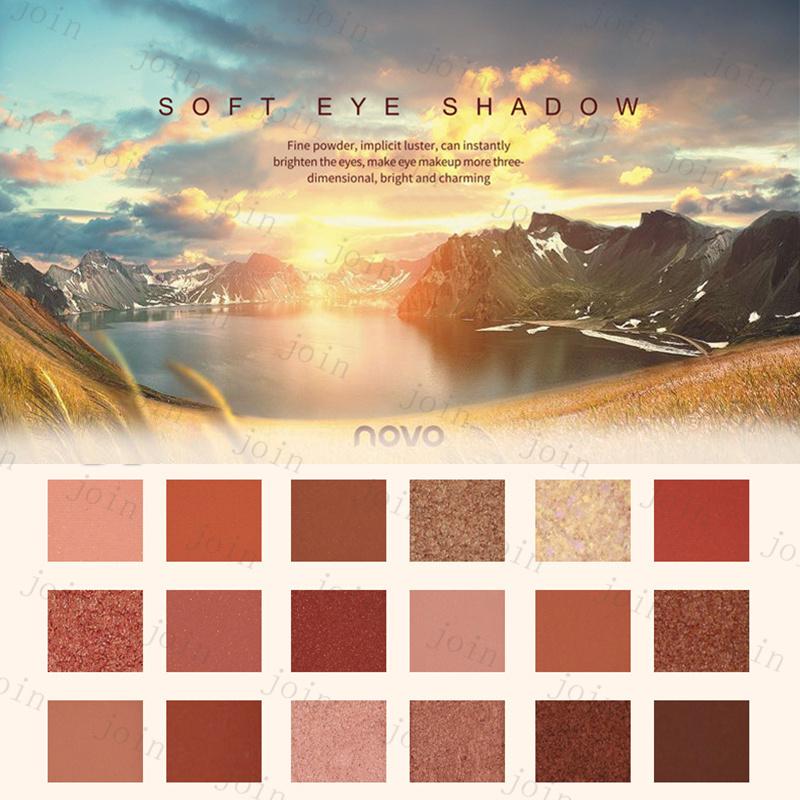 cs362#NOVO アイシャドウパレット 日本国内当日発送 18colors ノヴォ