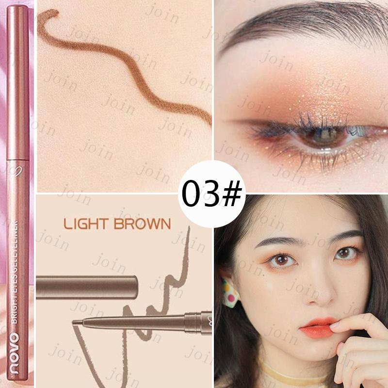 cs377#NOVO アイライナーペンシル 当日発送 6colors ノヴォ アイライナー 韓国コスメ ウォータープルーフ 耐水 落ちにくい ティント |  | 10