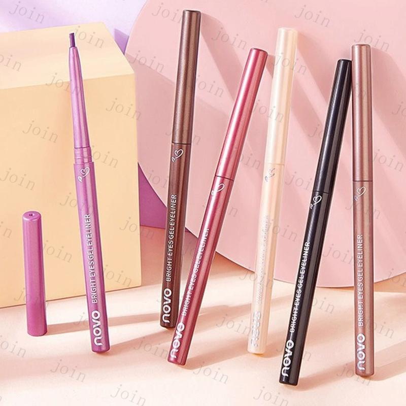 cs377#NOVO アイライナーペンシル 当日発送 6colors ノヴォ アイライナー 韓国コスメ ウォータープルーフ 耐水 落ちにくい ティント |  | 15