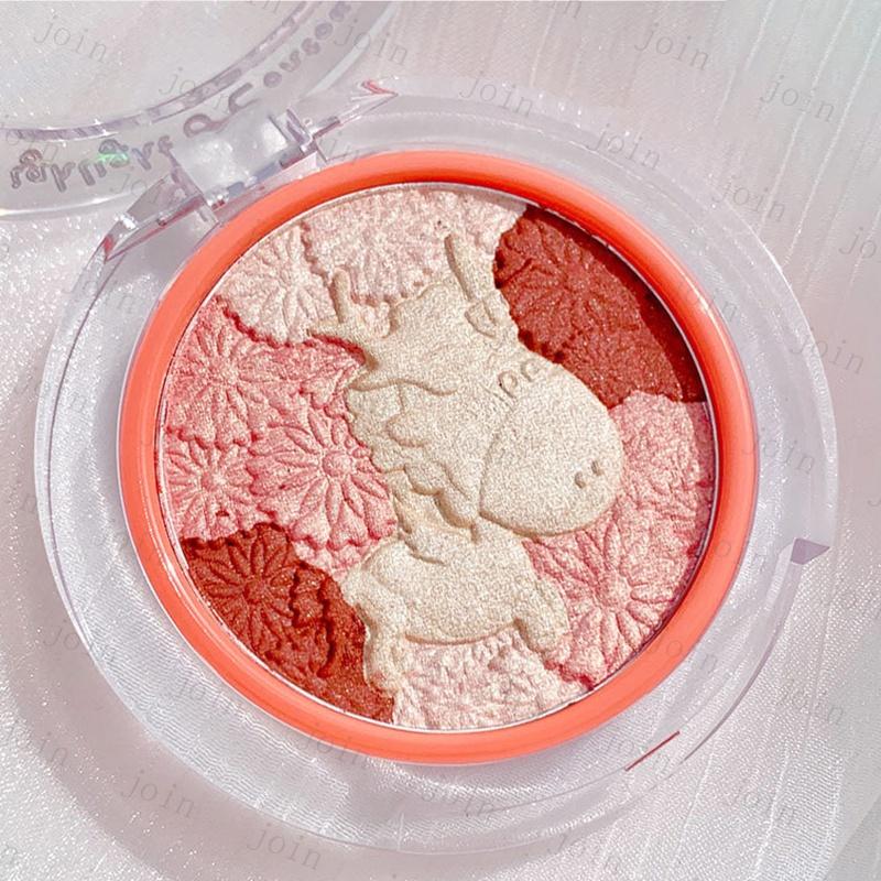 cs418#チーク 発色 長持ち 密着 立体感 パウダーチーク ハイ