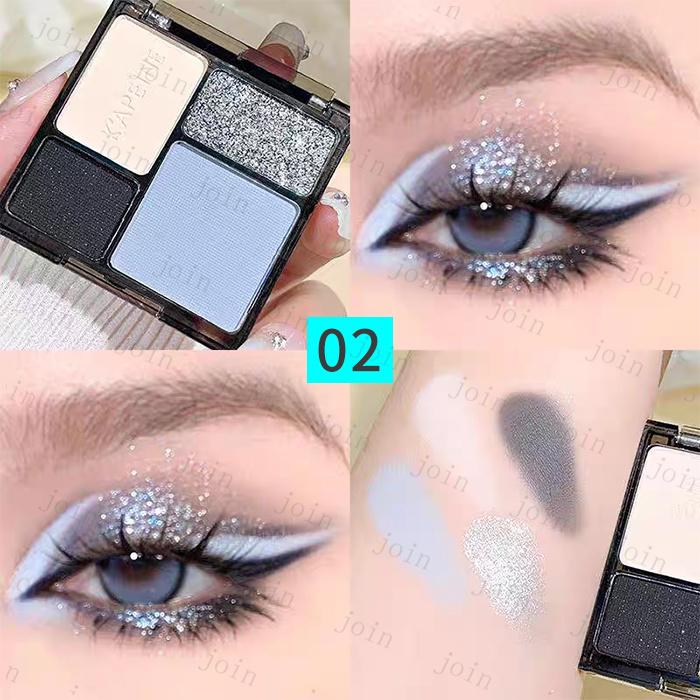 アイシャドウパレット (cs419#) 4color set 当日発送 アイシャドウ 落ちにくい キラキラ アイメイク 化粧品 アイシャドウベース 化粧品 メイクアップ |  | 08