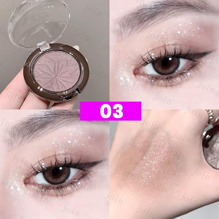 チークパウダー (cs434#) 当日発送 5color チーク 韓国 ハイライト アイシャドウ 化粧品 キラキラ 頬紅 ツヤ 血色感 フェイスカラー アイメイク メイクアップ |  | 03