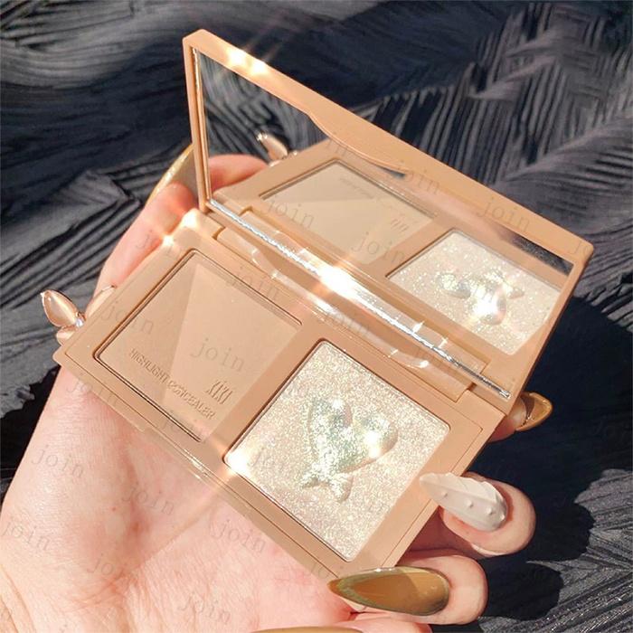 チーク 日本国内当日発送 ハイライト 韓国コスメ かわいい プレゼントコスメ パール きらめき コンシーラー フェイスカラー メイクアップ #cs458 |  | 02