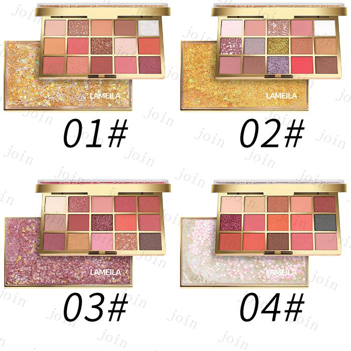 アイシャドウパレット (cs499#) 日本国内当日発送 15colors set