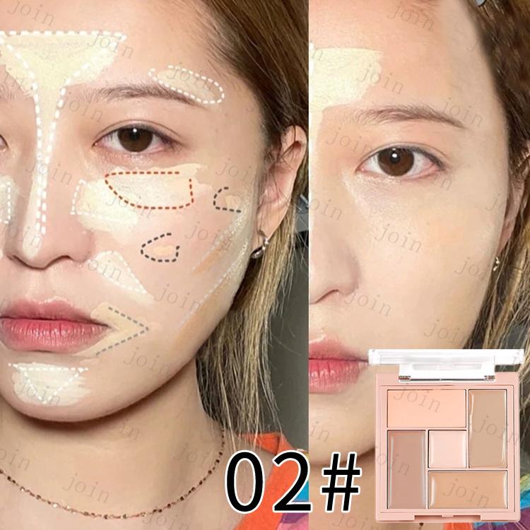 コンシーラーパレット 日本国内当日発送 5colors set 2type