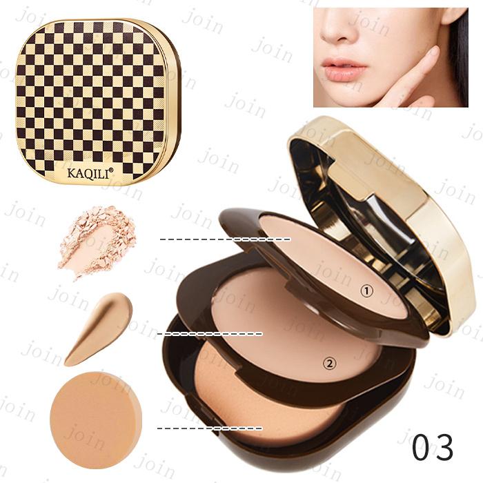 2 in 1 ファンデーション 日本国内当日発送 3colors パウダーファンデーション 韓国コスメ カバー力 パウダーファンデ 崩れにくい 50代 40代 30代 マット #cs603 |  | 07