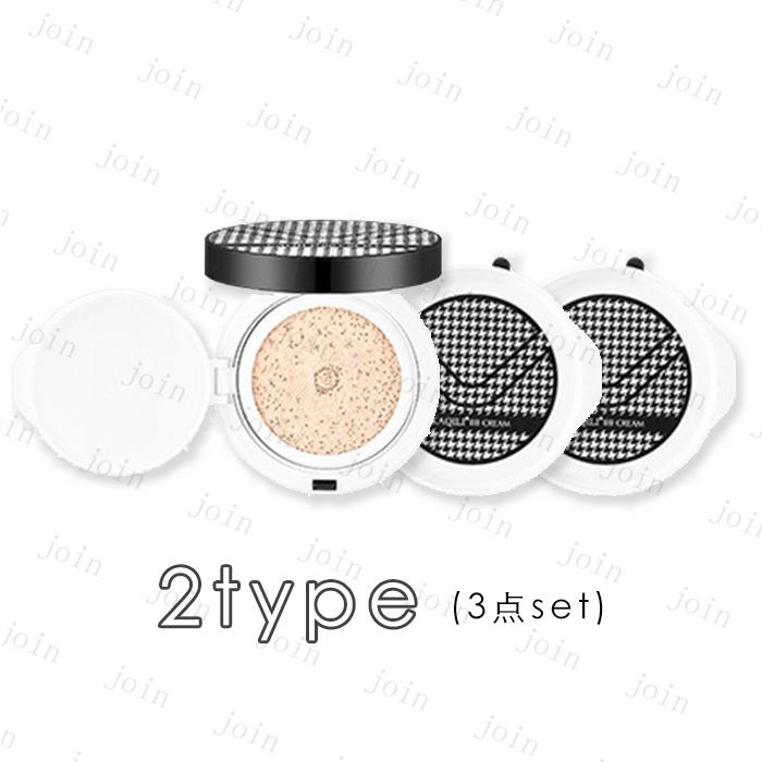 クッションファンデーション 日本国内当日発送 3点セット クッション ファンデーション 詰め替え 韓国コスメ レフィル付き クッションファンデ カバー力 #cs604 |  | 11