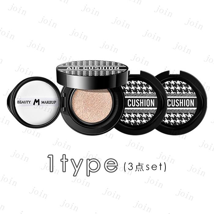 クッションファンデーション 日本国内当日発送 3点セット クッション ファンデーション 詰め替え 韓国コスメ レフィル付き クッションファンデ カバー力 #cs604 |  | 06