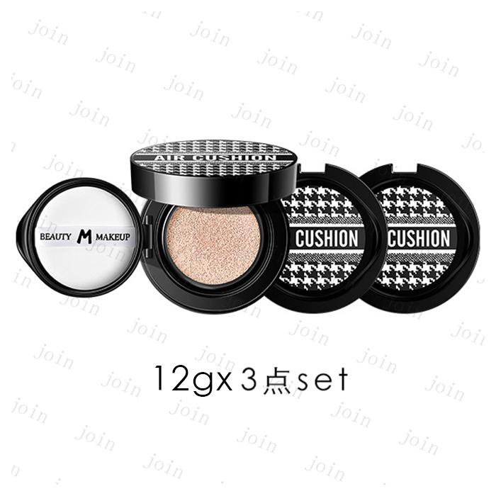 クッションファンデーション 日本国内当日発送 3点セット クッション ファンデーション 詰め替え 韓国コスメ レフィル付き クッションファンデ カバー力 #cs604 |  | 11