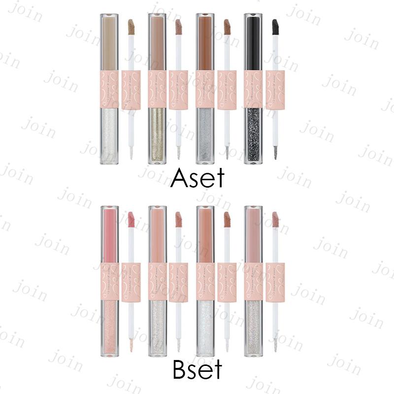 cs708#アイシャドウ 当日発送 4本セット 2type リキッドアイシャドウ