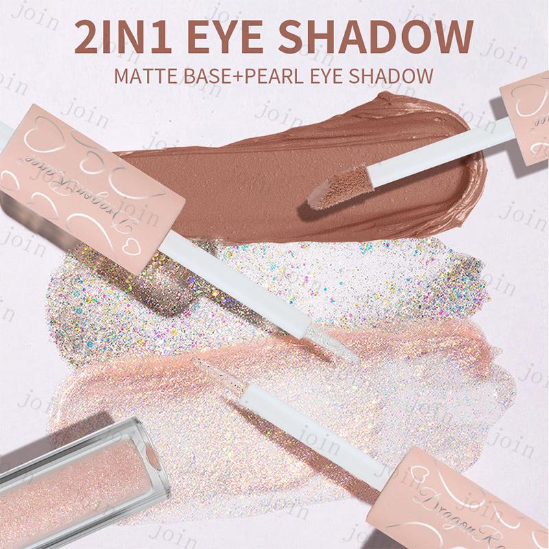 cs708#アイシャドウ 当日発送 4本セット 2type リキッドアイシャドウ