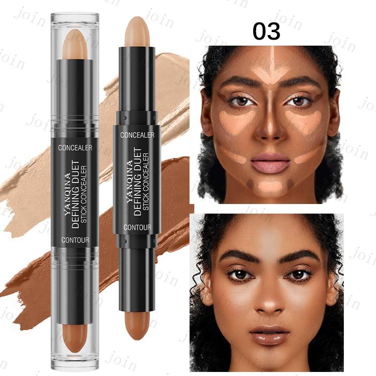 CS80#シェーディング スティック 日本国内当日発送 3type ハイライト コンシーラー 韓国コスメ ノーズシャドウ 化粧品 ナチュラル 多機能 メイクアップ 立体小顔 |  | 03