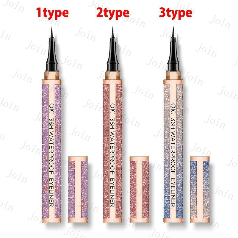 アイライナー ピカピカ ブラック 3type  落ちにくい 韓国コスメ 化粧品 リキッド 人気 プレゼント #cs94 |  | 04