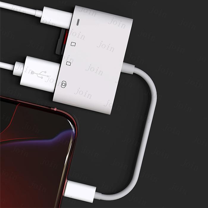 Type-C SD カードリーダー 4in1 日本国内当日発送 USB iPhone iPad mac android 対応 タイプC 高速データ転送 TFカード SDカード 写真 ビデオ 転送 #dk62 |  | 09