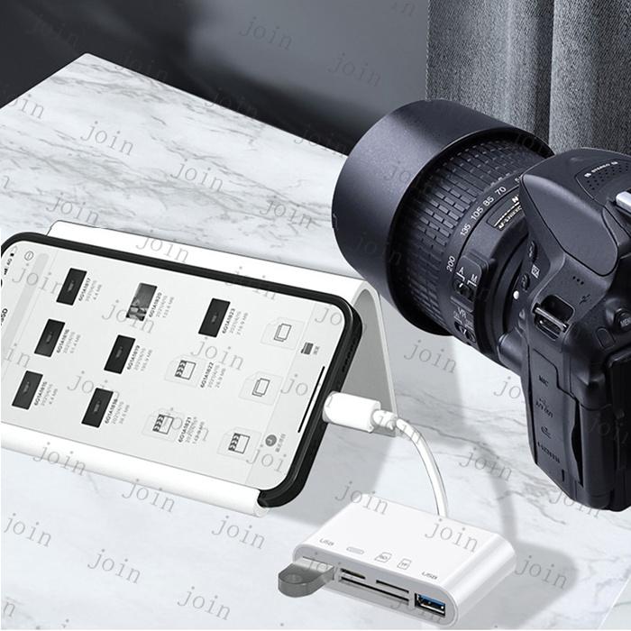 Type-C SD カードリーダー 5in1 日本国内当日発送 マルチカードリーダー USB android MicroSD スマホ タブレット 写真 ビデオ キーボード 高速転送 #dk64 |  | 07