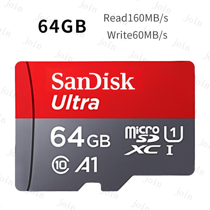 microsdカード 64gb sandisk 日本国内当日発送 マイクロSDカード MicroSDXC 160MB/s A1対応 UHS-I U1 Class10 サンディスク 超高速 MicroSD #dk81 |  | 01