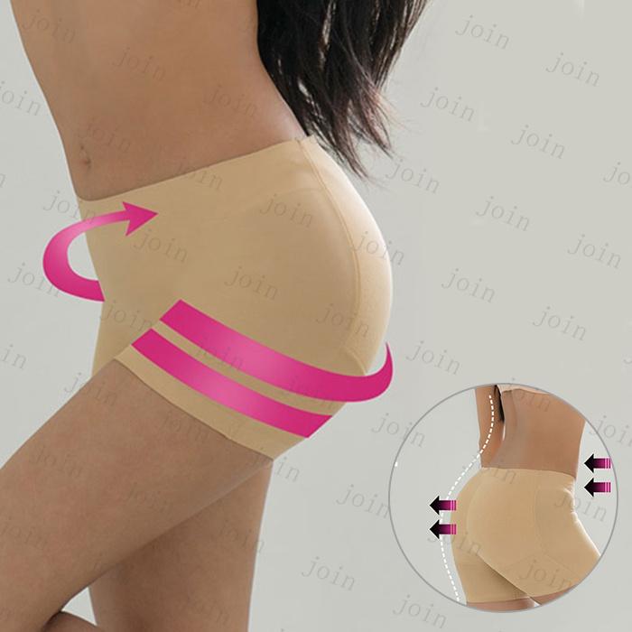 ヒップアップショーツ 日本国内当日発送 2color お尻パッド 補正下着 美尻 ヒップパッド ガードル ショーツ レディース スタイルアップ パンツ 通気 #gd32 |  | 02