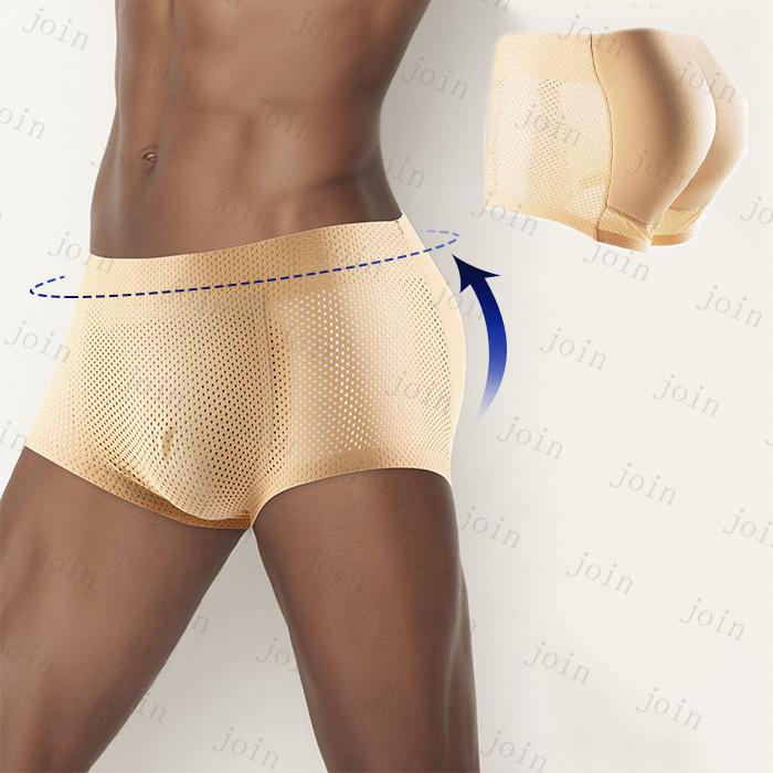 メンズ ヒップアップ ショーツ (gd36#) 日本国内当日発送 パッド入り ヒップパッド ショーツ 補正下着 インナー パンツ 伸縮性 ストレッチ |  | 09