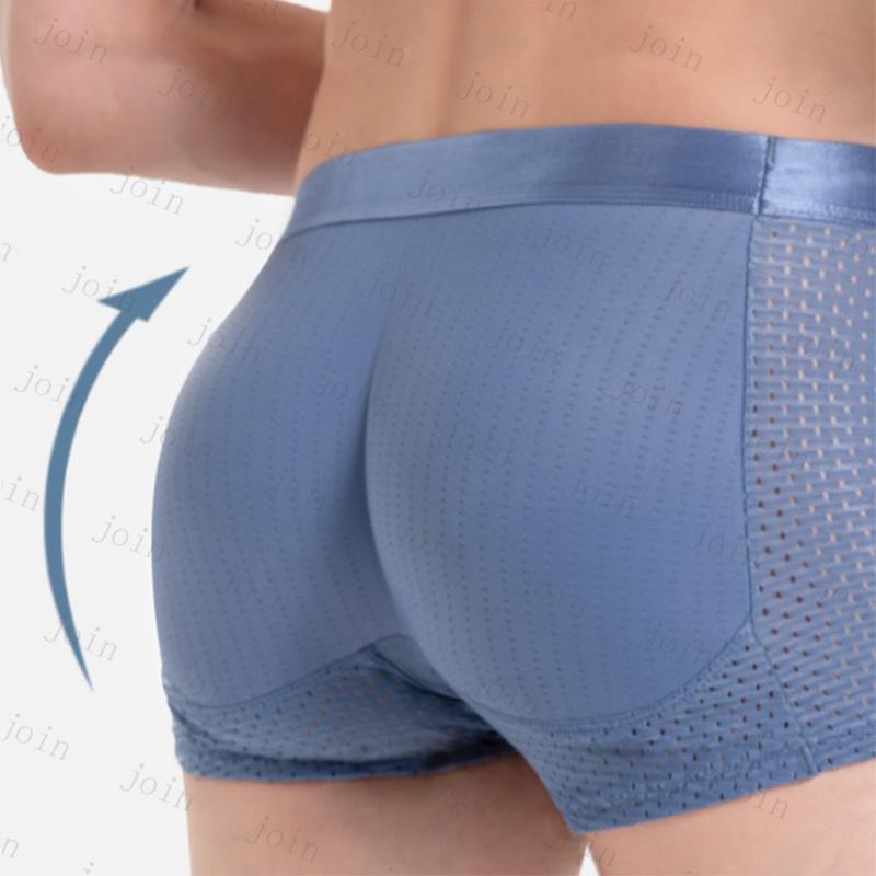 ショーツ メンズ 3Dパッド入り (GD52#) 4color  ヒップアップ ショーツ 通気性 ガードル 美尻ショーツ 補正下着 当日発送 |  | 09
