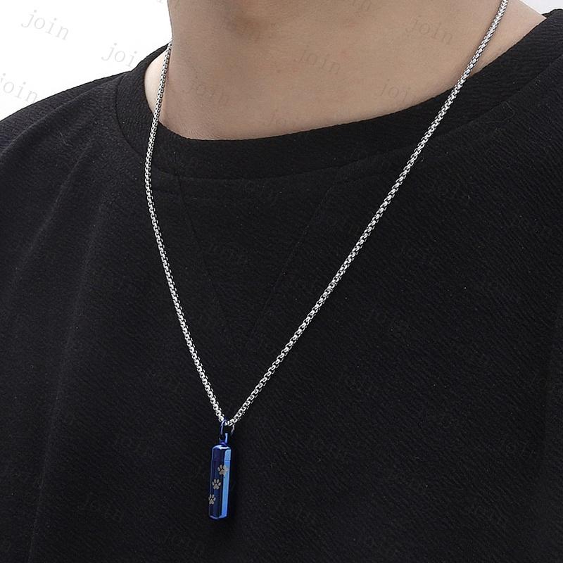 ペット遺骨カプセル 日本国内当日発送 5色 遺骨ペンダント ペット用メモリアル ネックレス ペット仏具 分骨 骨壷 メモリアルペンダント 足跡 #gh36 |  | 12