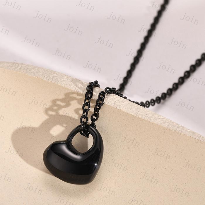 遺骨ペンダント (gh43#) 日本国内当日発送 3color ステンレス メモリアルペンダント 遺骨 ネックレス 手元供養 ハート 犬 猫 ペット仏具 ミニ骨壷 |  | 05