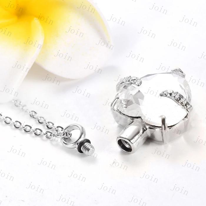 遺骨ペンダント 日本国内当日発送 12color 遺骨ネックレス 誕生石 メモリアルペンダント 心形 ハートネックレス 手元供養 遺灰 分骨 納骨 遺骨入れ #gh45 |  | 08