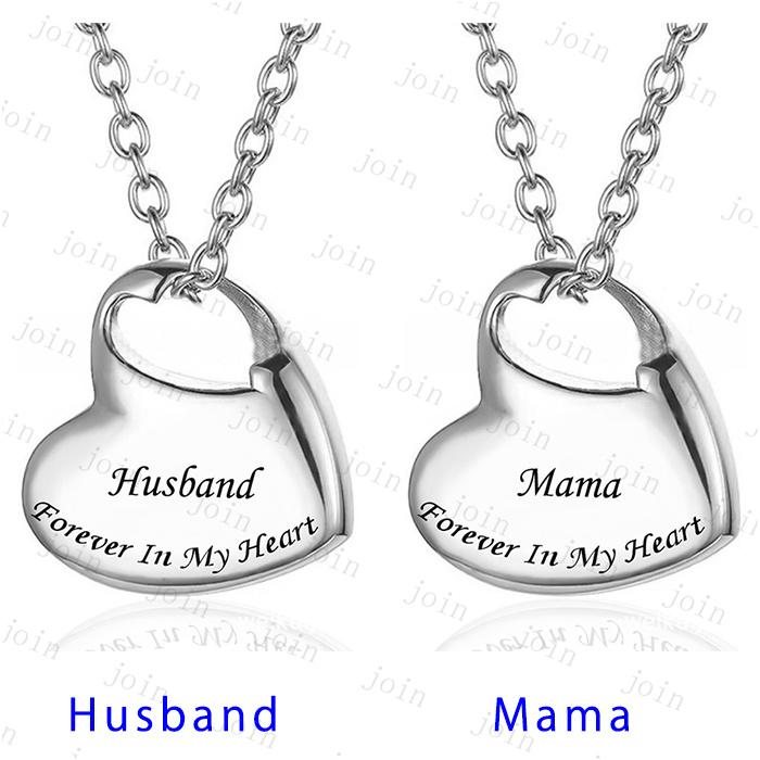 遺骨ペンダント 日本国内当日発送 骨壷 ネックレス ハート アクセサリー 手元供養 遺灰 遺骨 メモリアルペンダント 仏壇 小物 遺骨入れ ステンレス #gh60 |  | 05