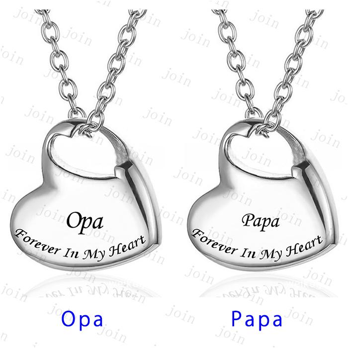 遺骨ペンダント 日本国内当日発送 骨壷 ネックレス ハート アクセサリー 手元供養 遺灰 遺骨 メモリアルペンダント 仏壇 小物 遺骨入れ ステンレス #gh60 |  | 08