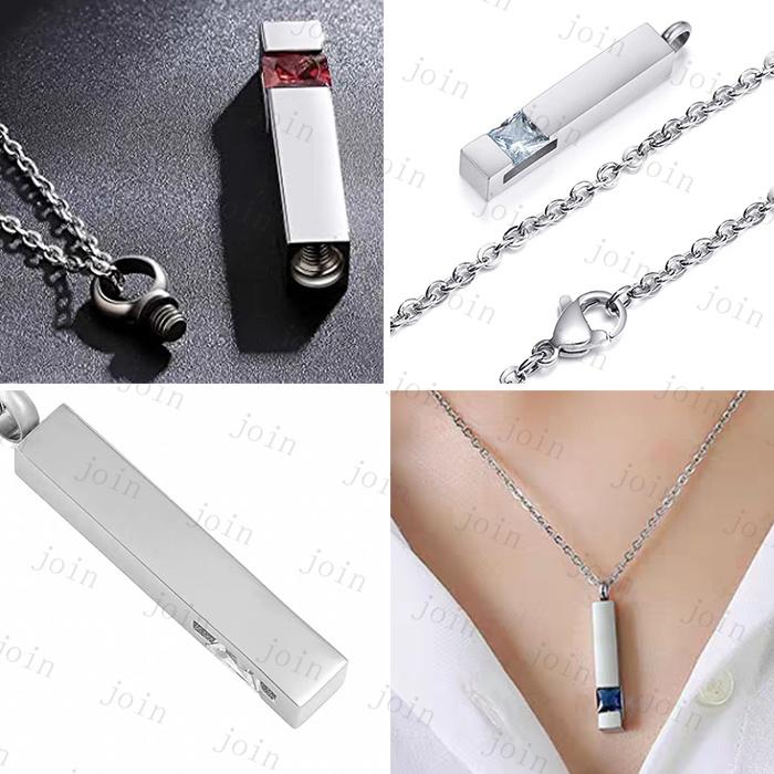 遺骨ペンダント 日本国内当日発送 12color メモリアルペンダント 手元供養 アクセサリー 遺骨入れ ステンレス 遺骨カプセル ネックレス 仏具 遺灰 #gh70 |  | 14