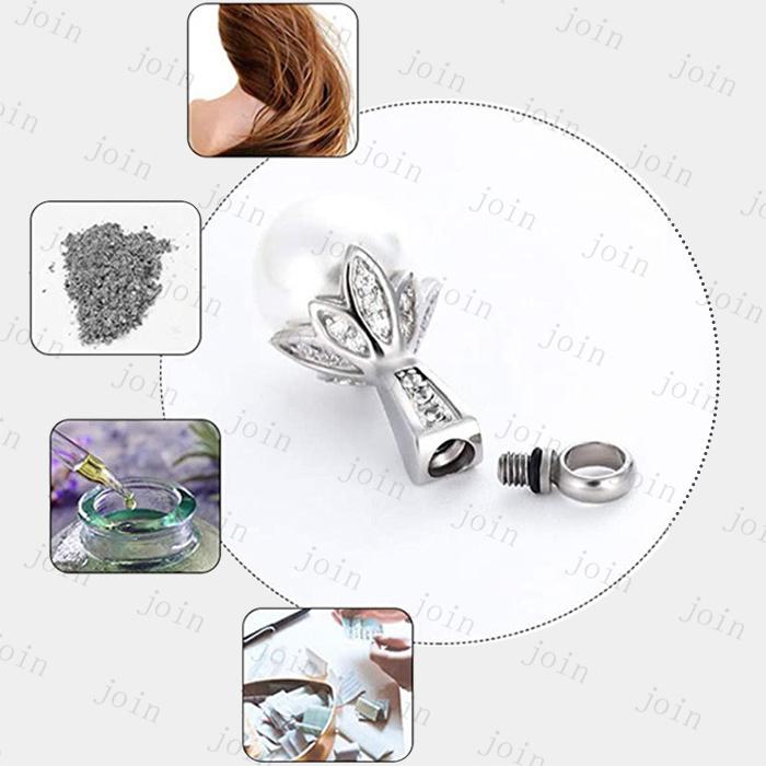 遺骨ネックレス 日本国内当日発送 9color 遺骨ペンダント メモリアルペンダント 遺骨 アクセサリー 手元供養 遺骨入れ 真珠ネックレス 記念ジュエリー #gh73 |  | 13