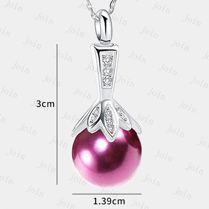 遺骨ネックレス 日本国内当日発送 9color 遺骨ペンダント メモリアルペンダント 遺骨 アクセサリー 手元供養 遺骨入れ 真珠ネックレス 記念ジュエリー #gh73 |  | 14