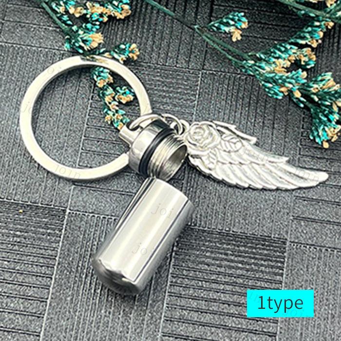 遺骨キーホルダー (gh77) 日本国内当日発送 2type 遺骨カプセル ステンレス 遺骨入れ 遺骨アクセサリー 遺灰 遺骨ペンダント 犬 猫 ペット メモリアルペンダント |  | 05