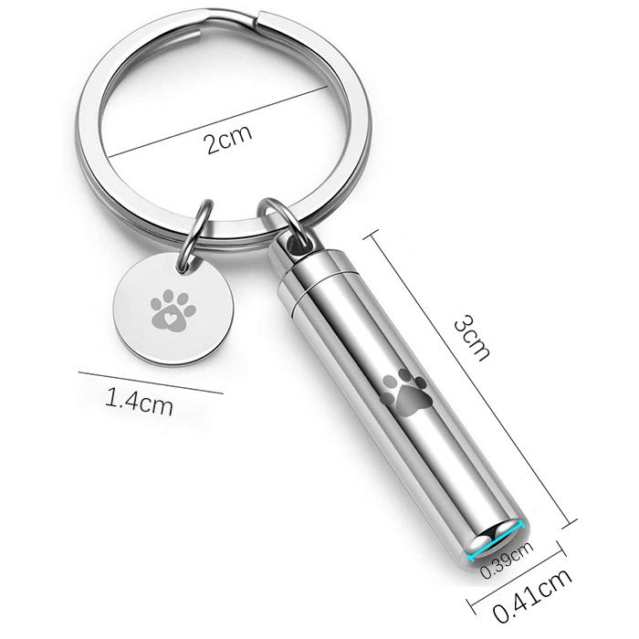 遺骨カプセル (gh83#) 日本国内当日発送 2color 遺骨キーホルダー 骨壷 ペット 遺骨 分骨 ペット供養 メモリアルグッズ 形見 遺骨アクセサリー 遺骨入れ 骨壺 |  | 09