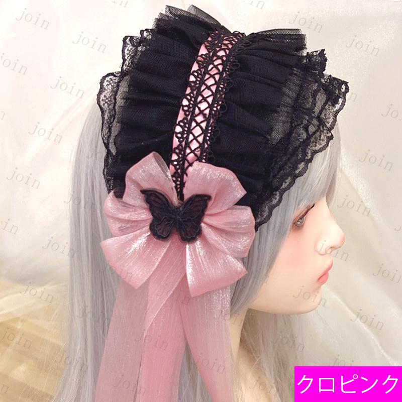 h129# ヘッドドレス 当日発送 5color ヘアクリップ レディース