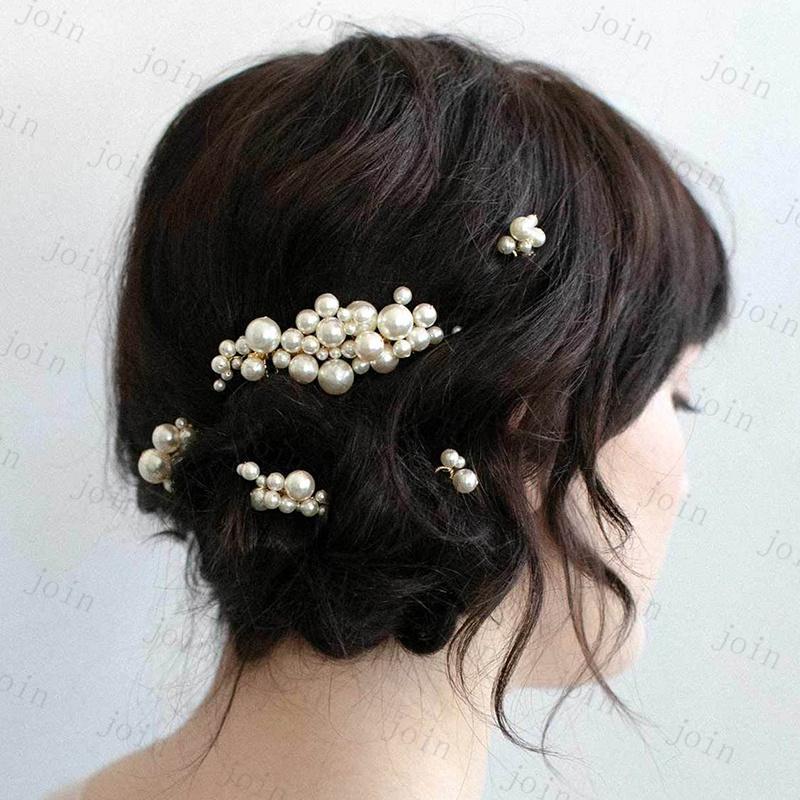 h160#髪飾り 7点セット 当日発送 2color ヘアアクセサリー レディース