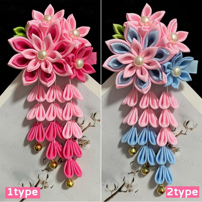 h20#ヘアアクセサリー 当日発送 髪飾り 成人式 花 下がり飾り ヘアクリップ 和風 振袖 袴 浴衣 クリップ 和装 七五三 卒業式 入学式 髪留め |  | 16