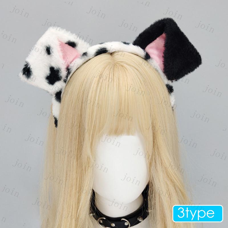 h228# カチューシャ 当日発送 3type いぬ耳カチューシャ レディース