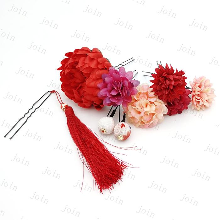 h27#髪飾り 和装 当日発送 3color 成人式 七五三 卒業式 着物 振袖 ヘアアクセサリー 髪留め 大人 子供 和風 浴衣 結婚式 夏 祭り 盆踊り |  | 03